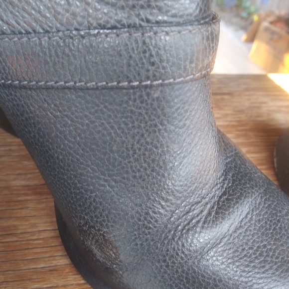 Sam Edelman Genuine Leather Black Boots sz.8.5 - Picture 2 of 5